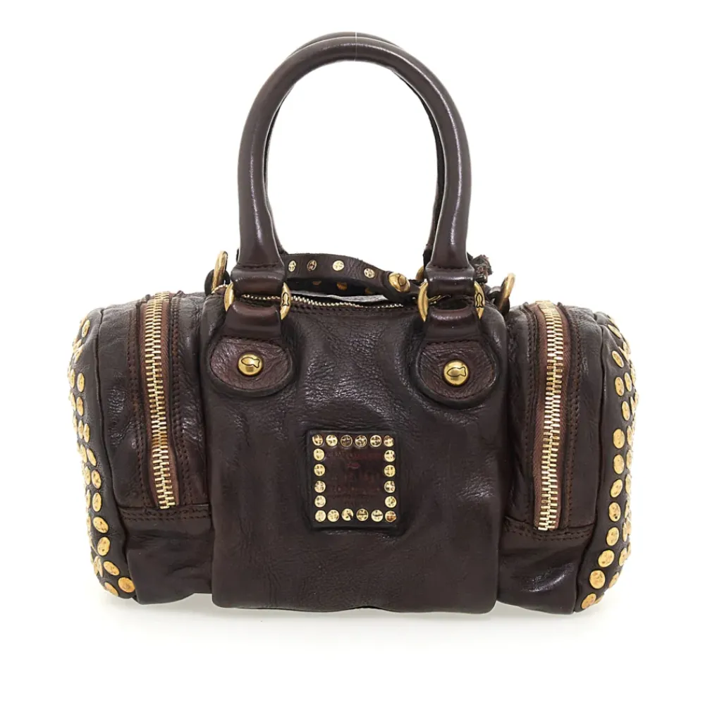 Damen Campomaggi Studs Leather Bags